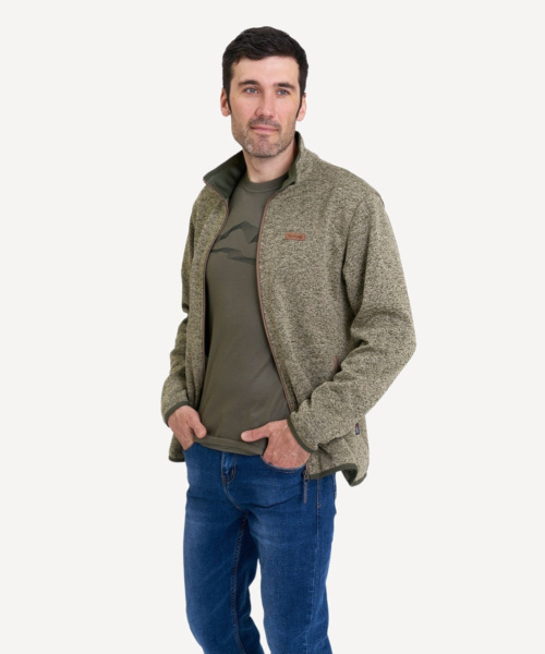 Куртка флисовая RedFox Tweed III Man (; 48; Хаки)